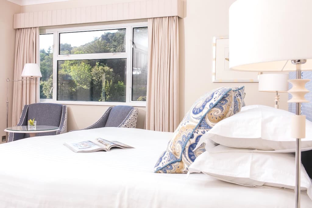 Garden view room