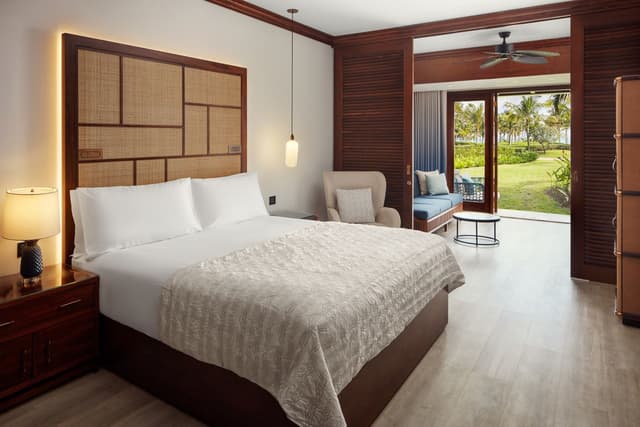 Beachfront family suite