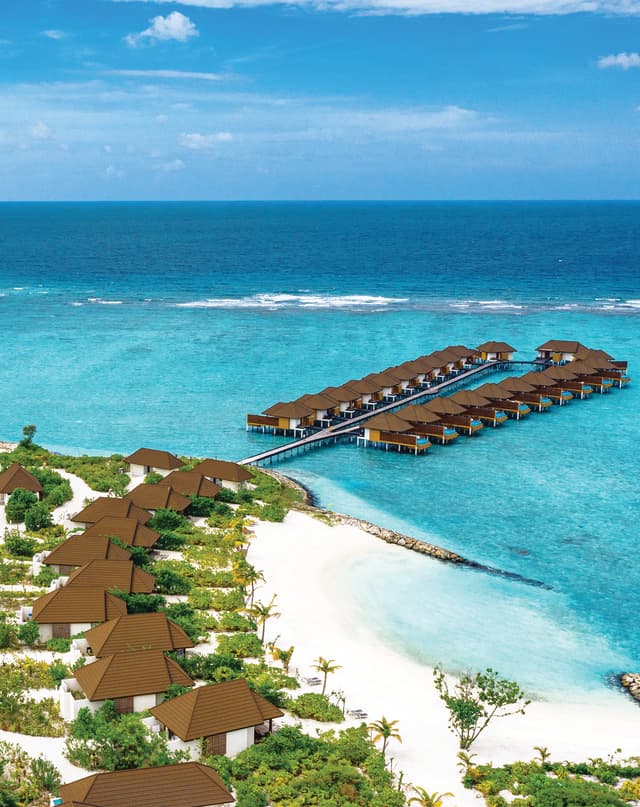 Beach villas & water villas