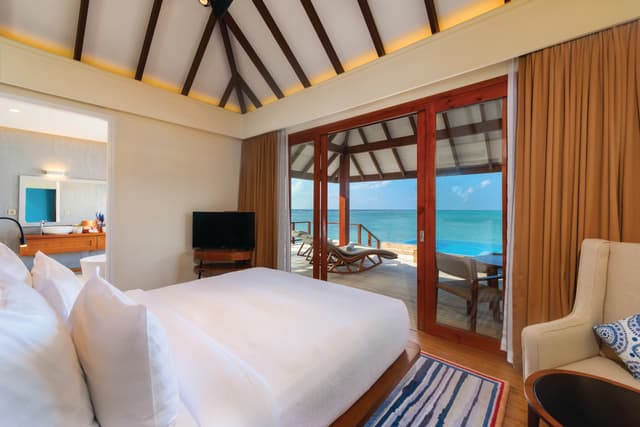 Overwater villa