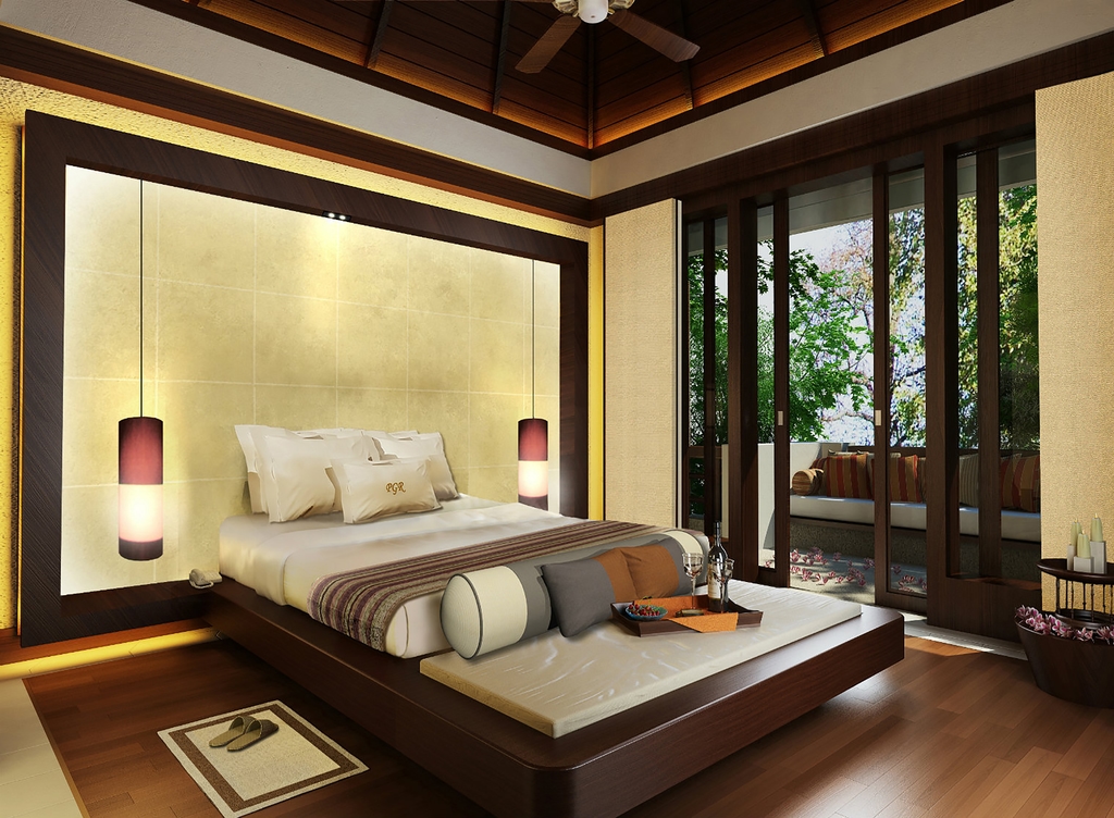Canopy villa